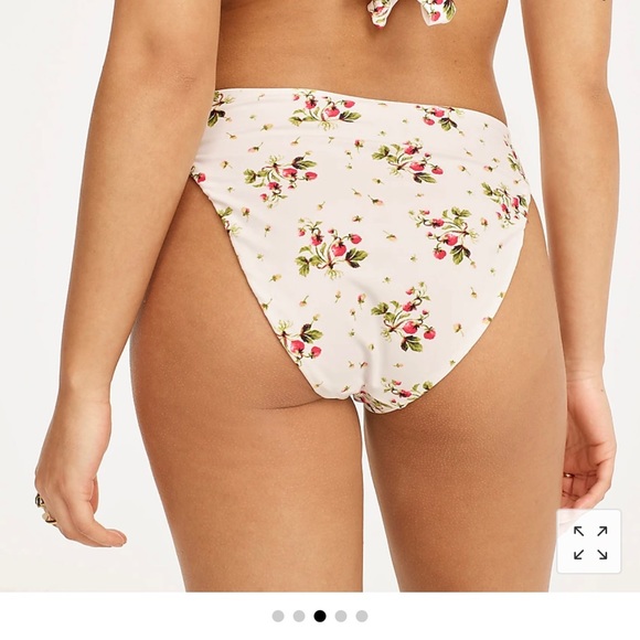 JCrew High rise cheeky bikini bottom - Picture 2 of 4